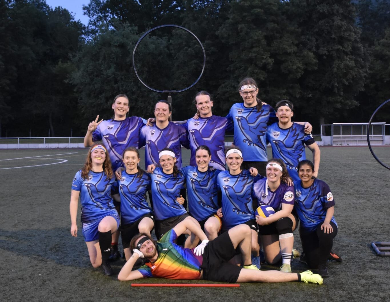 Gruppenfoto der Jena Jobberknolls