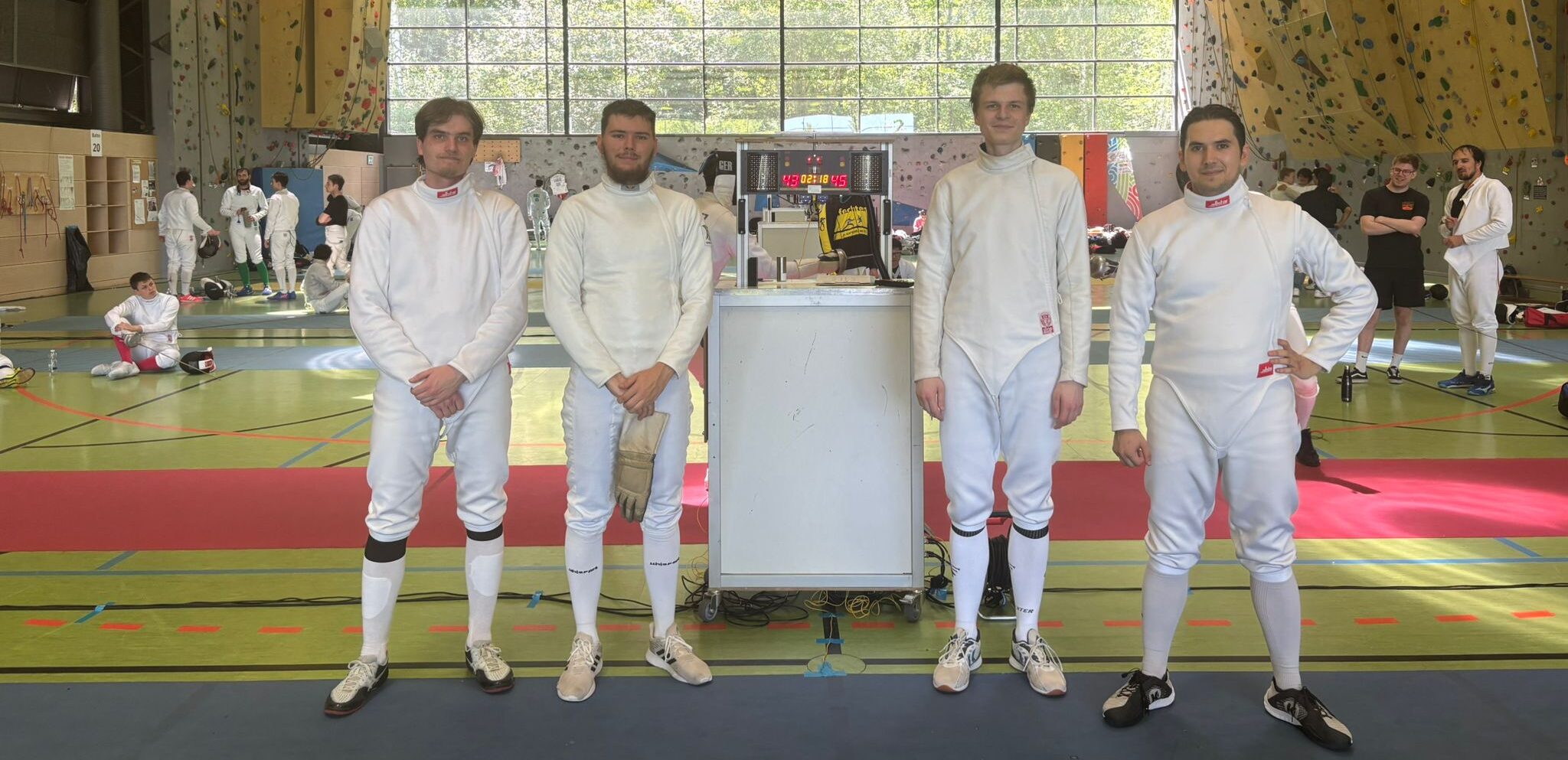 Erfolgreiche Teilnahme bei der DHM Fechten (Team) in Dresden