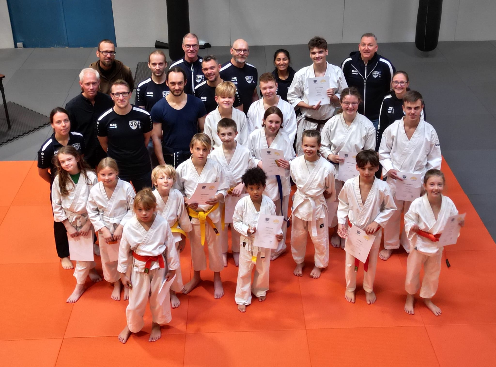 Karate Wettkampf USV Jena