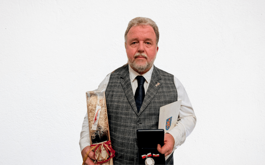 Tino Berg mit Thüringer Sportplakette ausgezeichnet