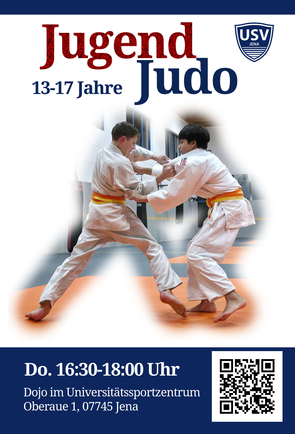 judoJugend front usv jena sportverein tennis, fussball, tischtennis, rugby, boxen, ausdauerlauf