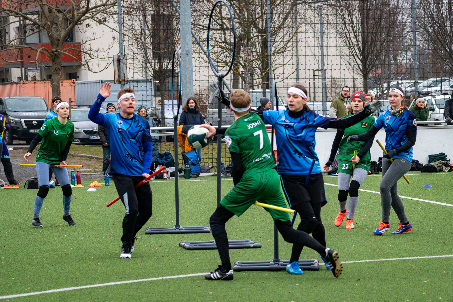 Quidditch/Quadball bei der Regionalliga Ost in Dresden