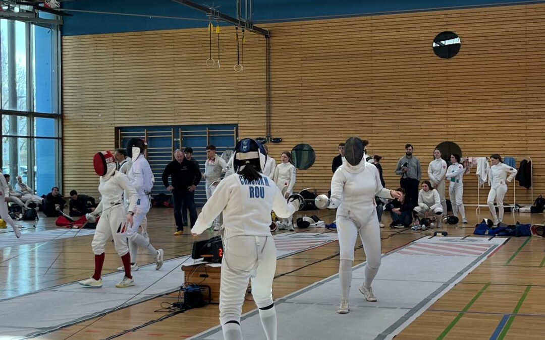 Deutsche Hochschulmeisterschaften 2025 im Fechten am 28.2./1.3. in Heidelberg, Foto: Meda Marian
