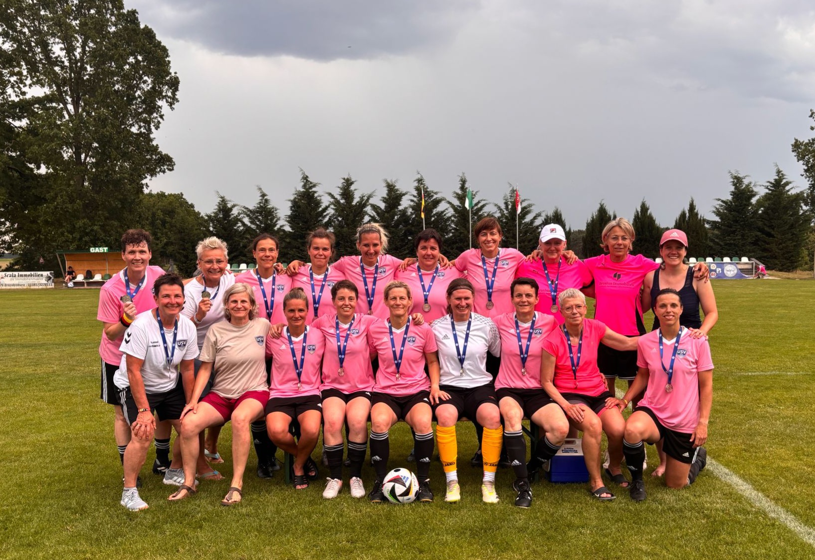 Silber für die USV-Frauen bei der NOFV-Ü32-Regionalmeisterschaft