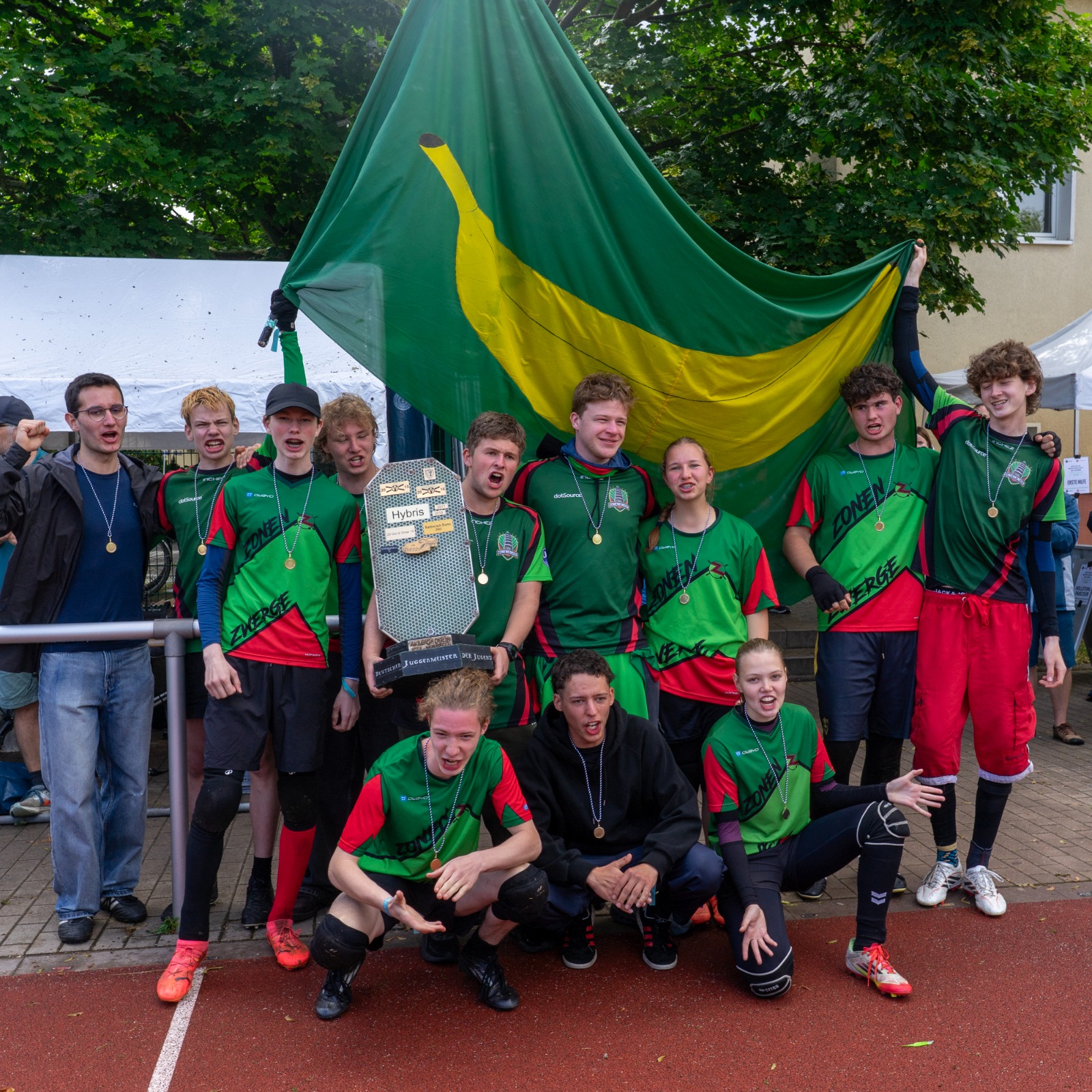 USV Jena Jugger-Jugendteams glänzen bei Deutschen Meisterschaften und holen Titel