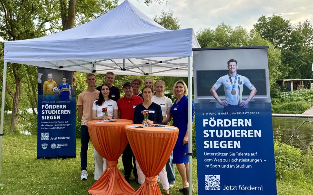 Studium und Spitzensport vereinen: Stiftung startet Förderkampagne für studentische Spitzensportlerinnen und Spitzensportler in Jena Foto: Unisport Jena