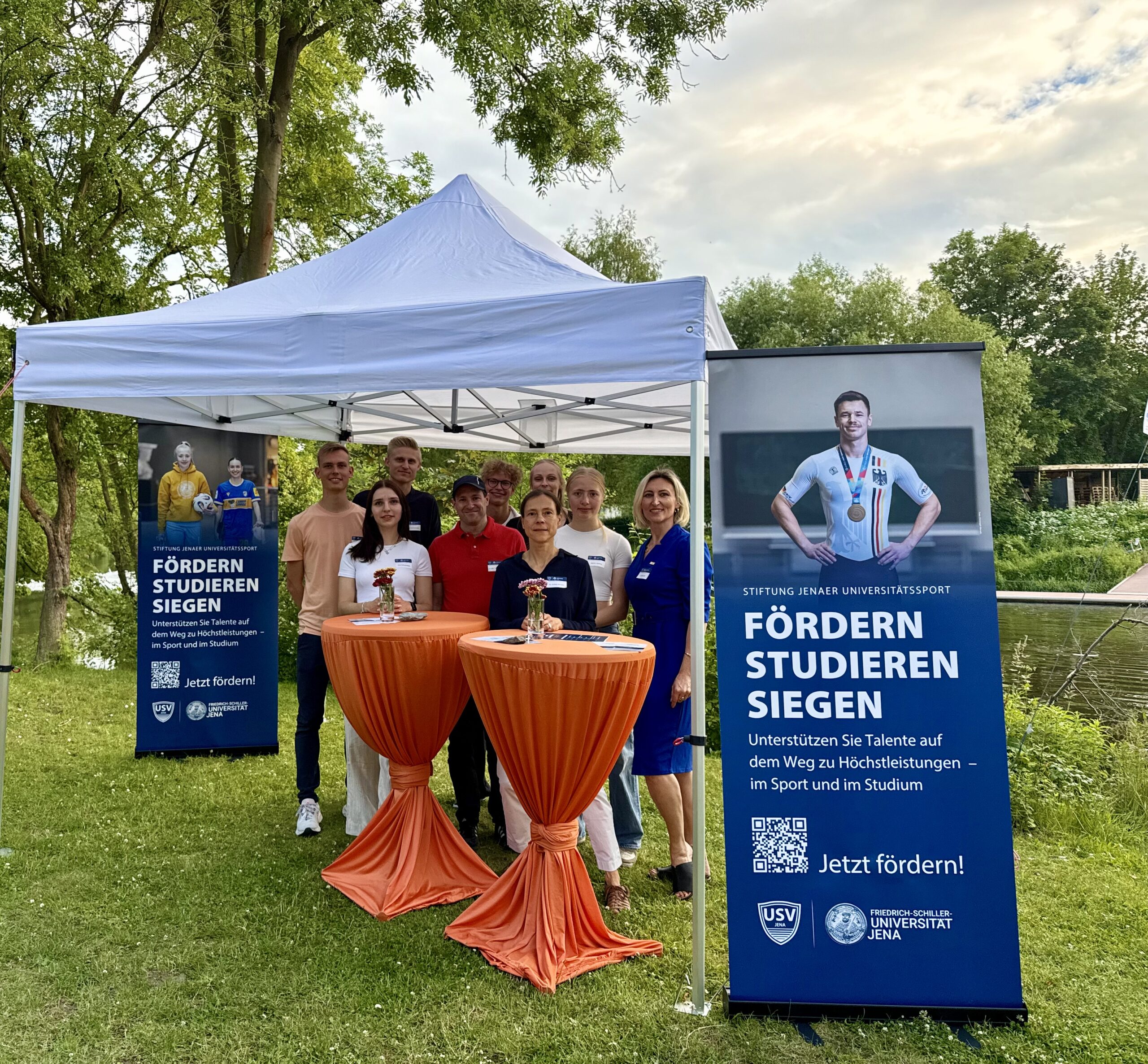 Studium und Spitzensport vereinen: Stiftung startet Förderkampagne für studentische Spitzensportlerinnen und Spitzensportler in Jena Foto: Unisport Jena