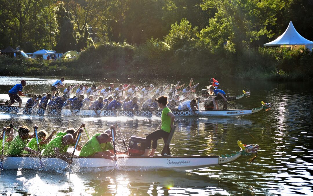 Drachenboot-Spektakel auf dem Schleichersee: 27 Teams beim ACP-Drachenboot-Sprint 2026 in Jena